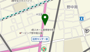 公衆トイレの地図画像