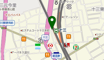 公衆トイレの地図画像