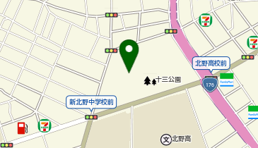 公衆トイレの地図画像