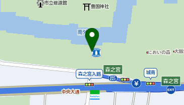 公衆トイレの地図画像