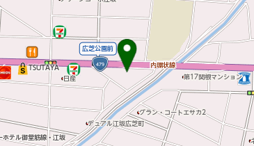 公衆トイレの地図画像