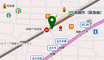 公衆トイレの地図画像