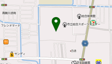 公衆トイレの地図画像