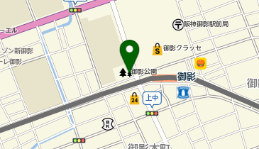 公衆トイレの地図画像