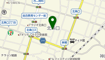 公衆トイレの地図画像