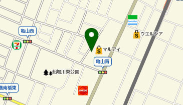 公衆トイレの地図画像