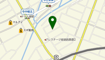 公衆トイレの地図画像