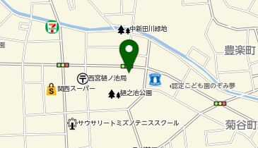 公衆トイレの地図画像