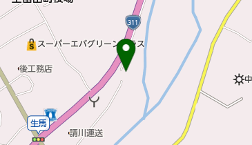 公衆トイレの地図画像