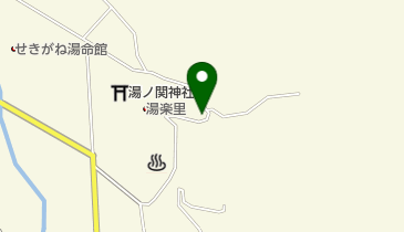 関金温泉公衆トイレの地図画像