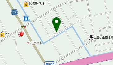 公衆トイレの地図画像