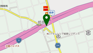 公衆トイレの地図画像