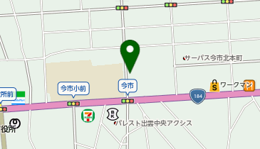 公衆トイレの地図画像