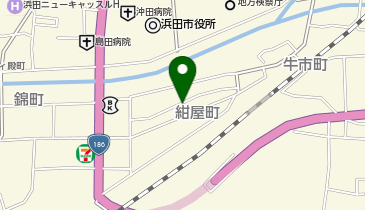 こんやまちさわやかトイレの地図画像