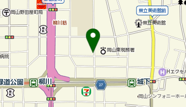 公衆トイレの地図画像