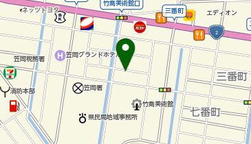 公衆トイレの地図画像