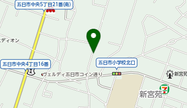 公衆トイレの地図画像