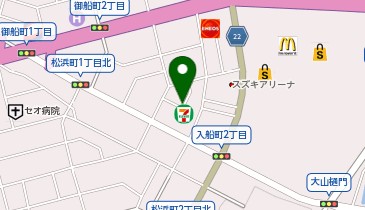 公衆トイレの地図画像