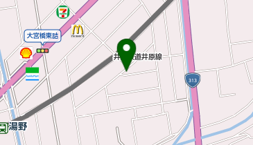 公衆トイレの地図画像
