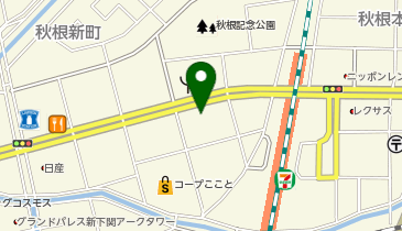 公衆トイレの地図画像
