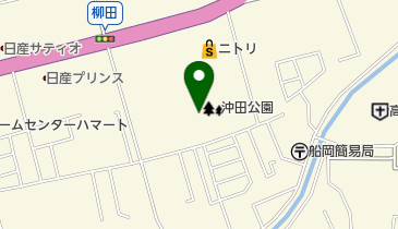 公衆トイレの地図画像