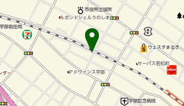公衆トイレの地図画像