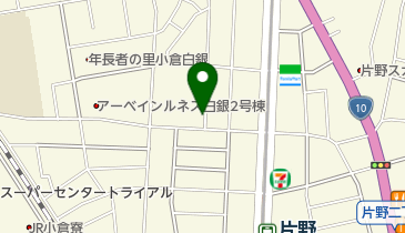 公衆トイレの地図画像