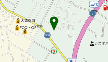 公衆トイレの地図画像