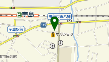 公衆トイレの地図画像
