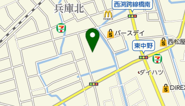 公衆トイレの地図画像