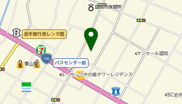 公衆トイレの地図画像