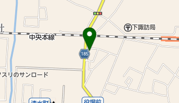 下諏訪町ものづくり支援センターの地図画像