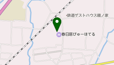 春日居びゅーほてるの地図画像