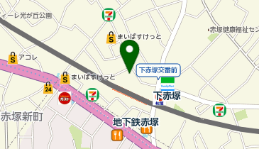 パーラーディオス下赤塚店の地図画像