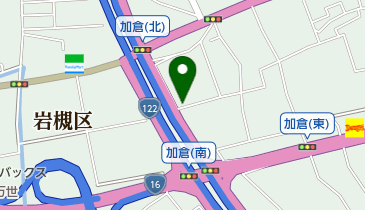 パソコンのコンビニ うふいの地図画像