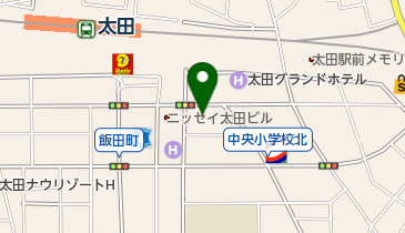 ビジネスホテル太田インの地図画像