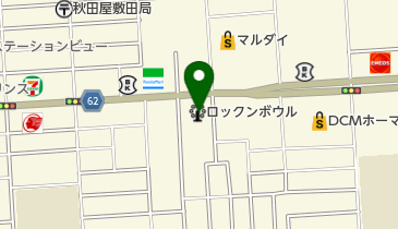 ロックンボウルの地図画像