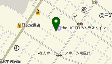 ビジネスホテル ビッグウエストの地図画像