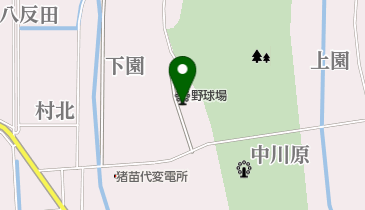 猪苗代町水防センターの地図画像