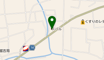 東四国スバル(株) 藍住店の地図画像