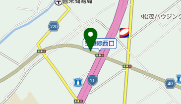 東四国スバル(株) 徳島空港店の地図画像