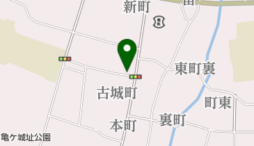 猪苗代 まちのえき まるしめの地図画像