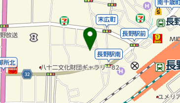 南石堂町会公民館の地図画像