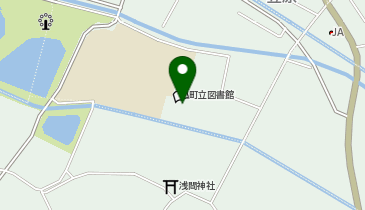 宮代町立図書館の地図画像