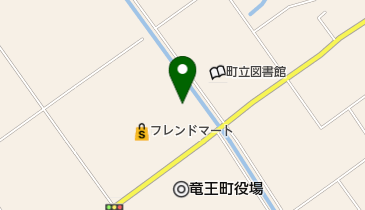 竜王町公民館の地図画像