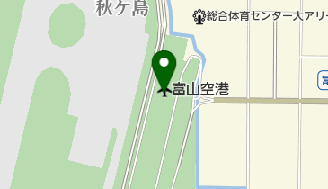 富山空港 ターミナルビル株式会社の地図画像