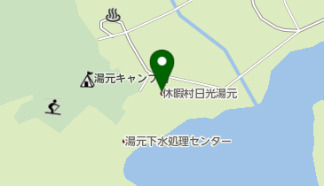 休暇村 日光湯元の地図画像