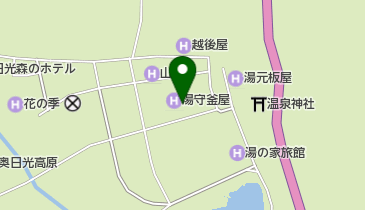 湯守釜屋の地図画像