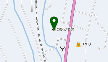 道の駅かづの あんとらあの地図画像