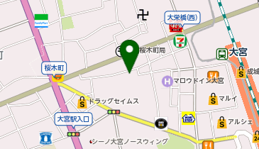 BarFIVEの地図画像